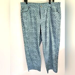 Future Collective Blue Checkered Jeans Gabriella Karefa Johnson